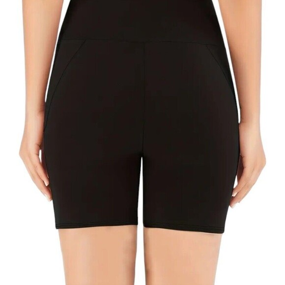 Women's (Workout)-(Leggings)-(Shorts)-(With Pocket)-(Black)-(Size XL)-(New)-$20 - Picture 4 of 6